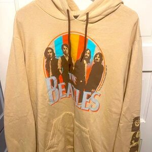 The Beatles yellow  Hoodie Sweater